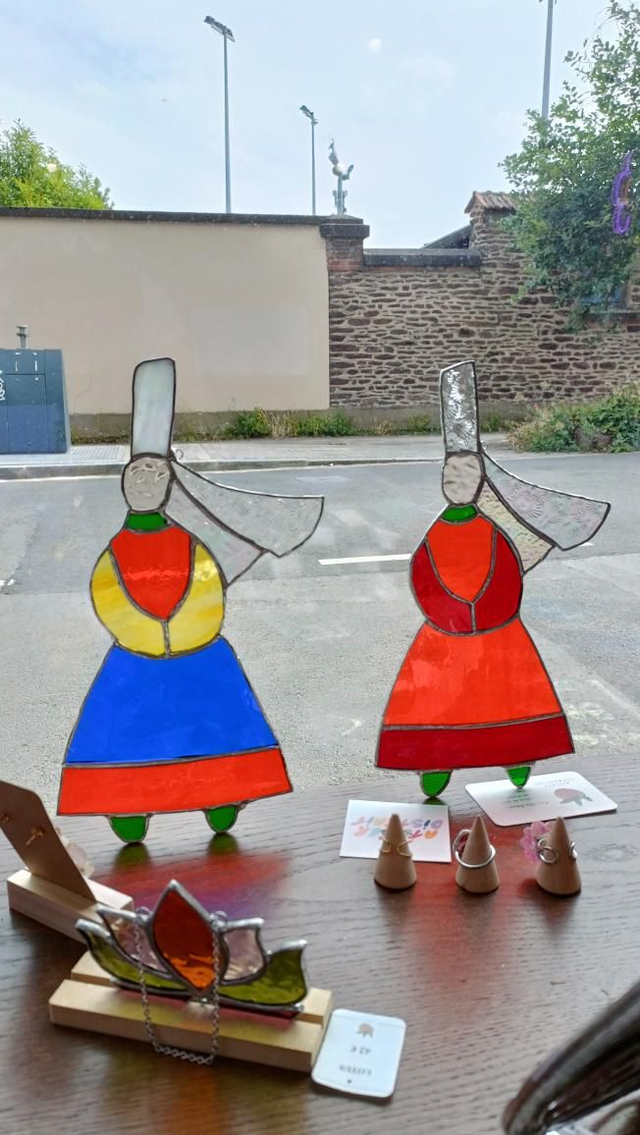 Cours d'initiation au vitrail Tiffany - 1 journée de 10 h à 18h (8 heures)