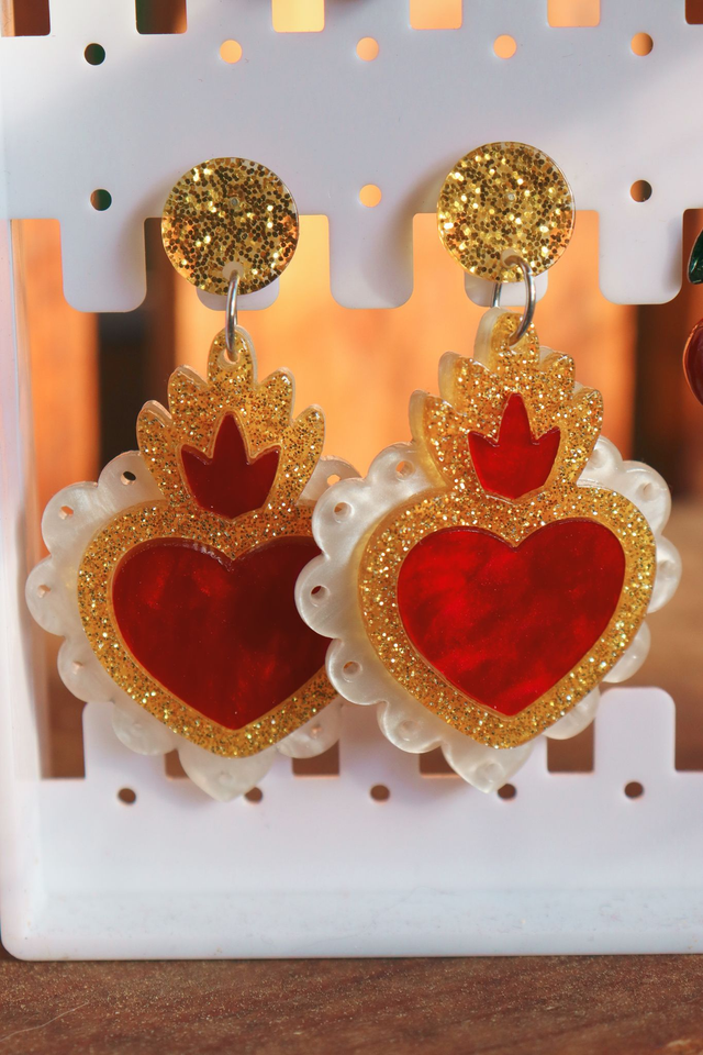 Boucles d'oreille • Hearts