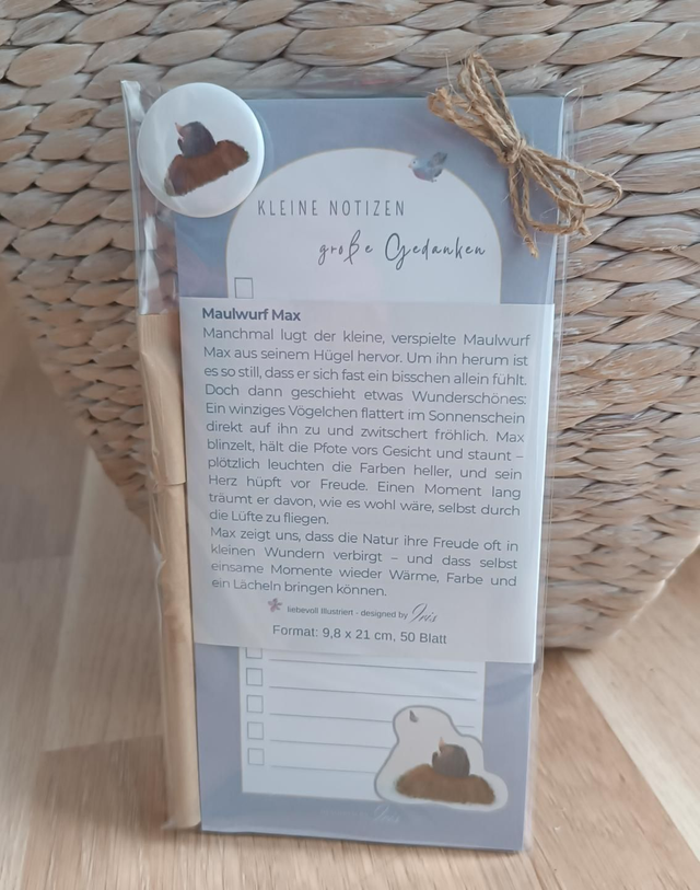 "Maulwurf Max" Geschenkset (Art.Nr. SE0025) 