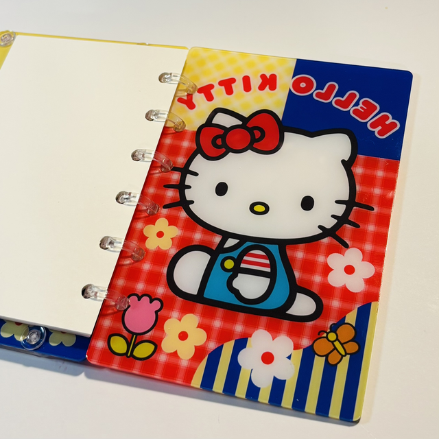 Acrylic Shaker Hello Kitty Notebook