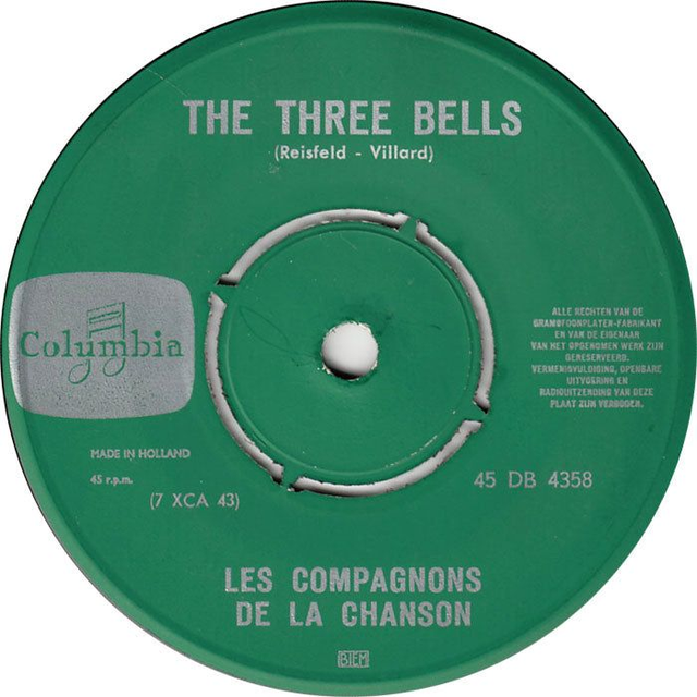 Compagnons De La Chanson - The Three Bells