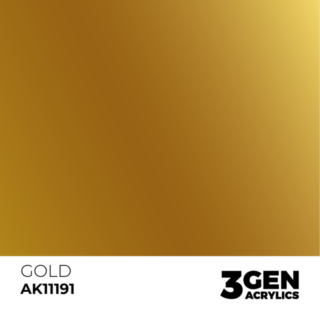 3rd Gen. Acrylics 191 Gold