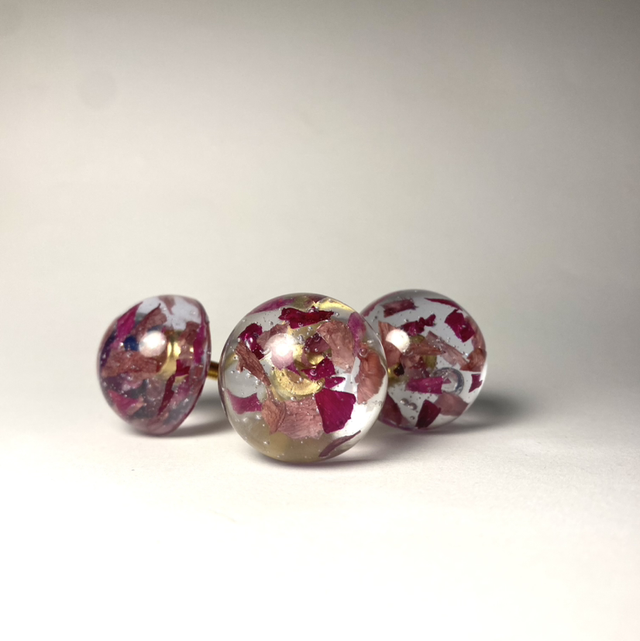 Boutons de meuble Coquelicot