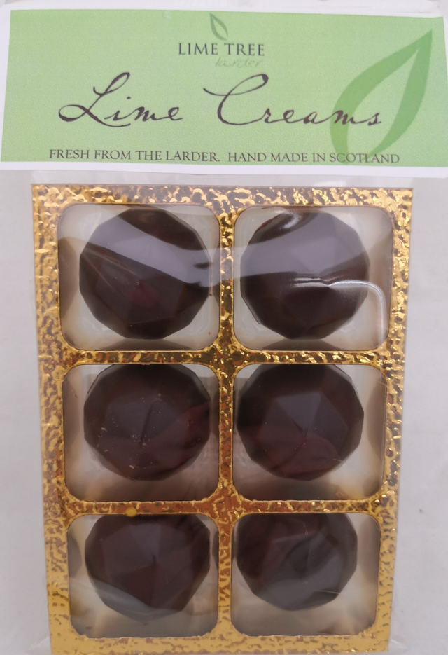 Dark Chocolate Lime Creams