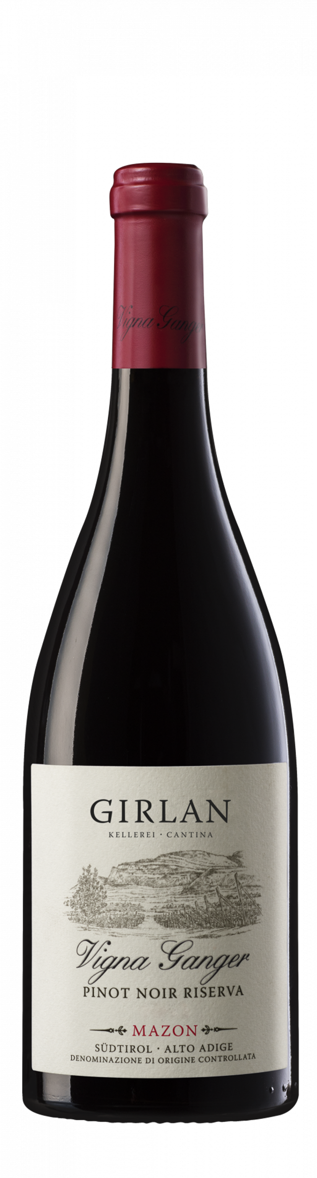 VIGNA GANGER PINOT NERO GIRLAN 75CL (in cassetta di legno)