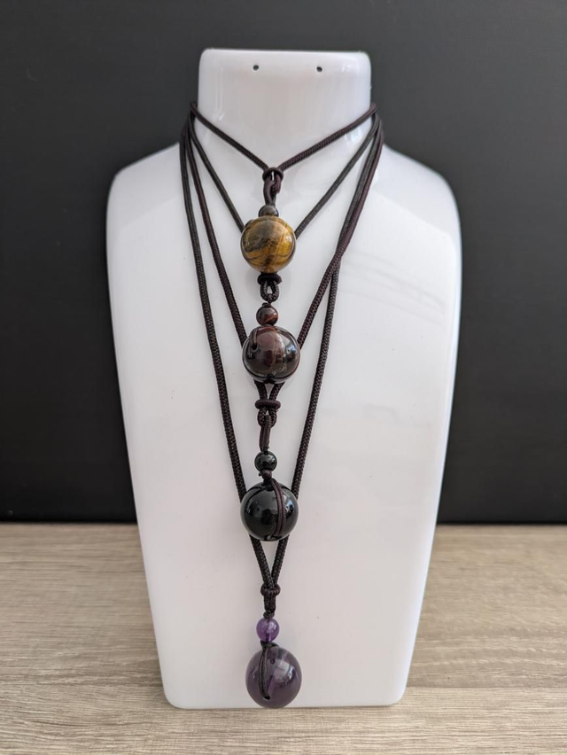 Double bille en pierre 