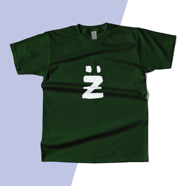 T-shirt Vert Zarhzä 
