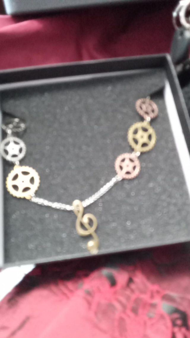 Collier steampunk assemblage