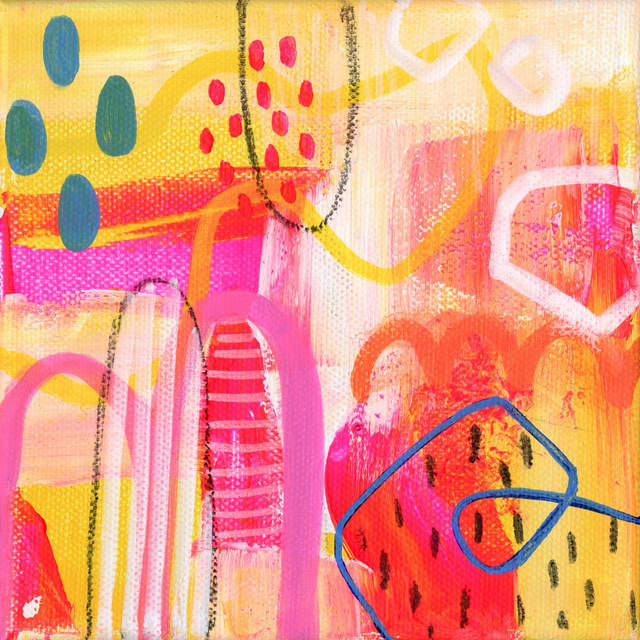 Mini-canvas IV - Original painting