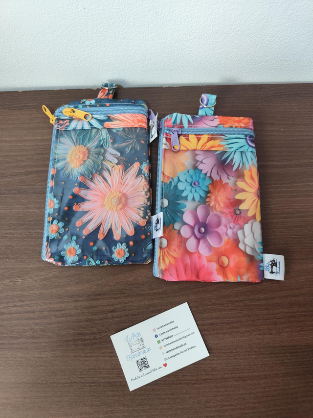 Bolsa dupla impermeável para telemóvel 