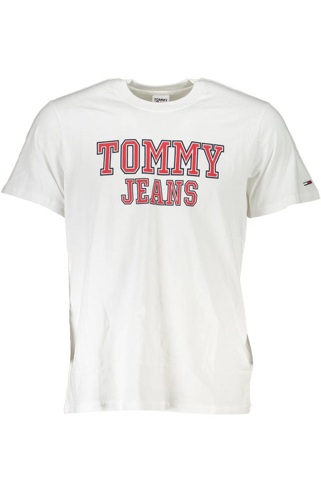 TOMMY HILFIGER T-SHIRT MANICHE CORTE UOMO BIANCO