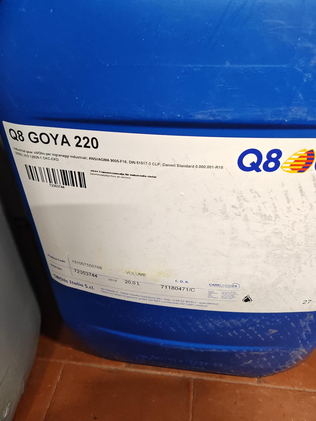 Q8 Goya 220 ingranaggi ep