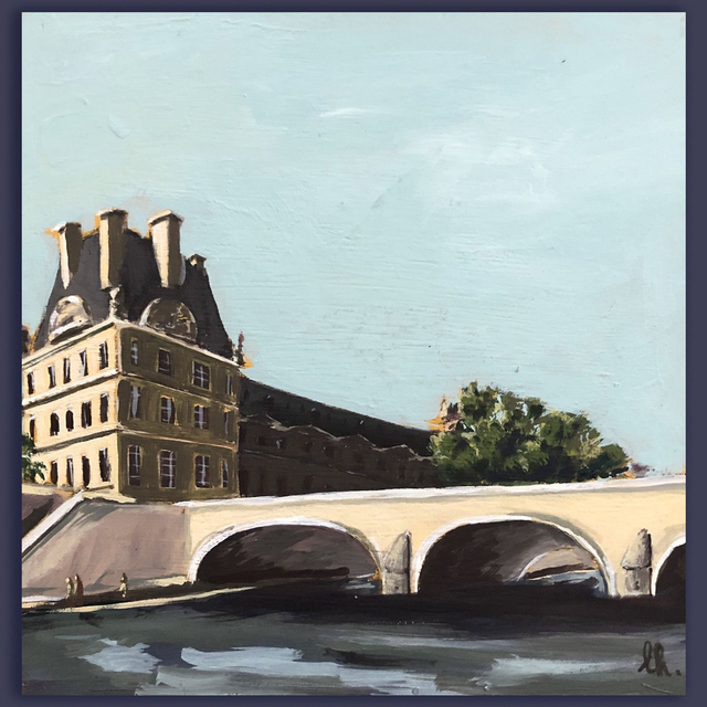 petit tableau Paris 3 20X20 