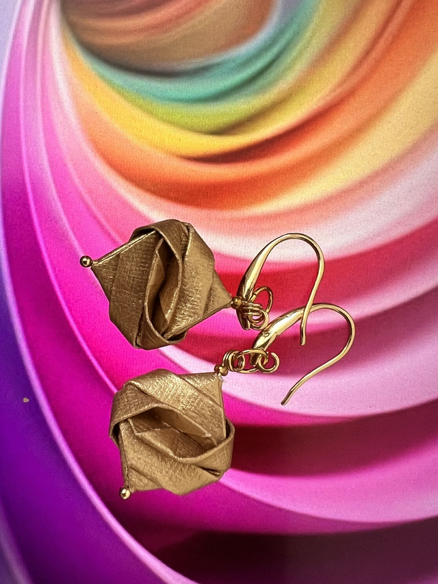 boucles d'oreilles Origami Rina