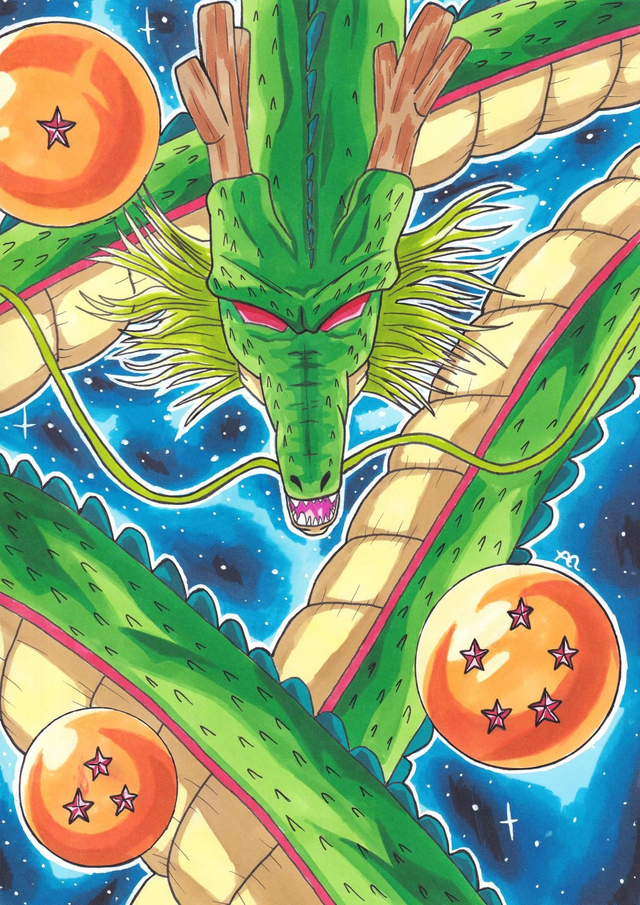 Print DBZ - Shenron 