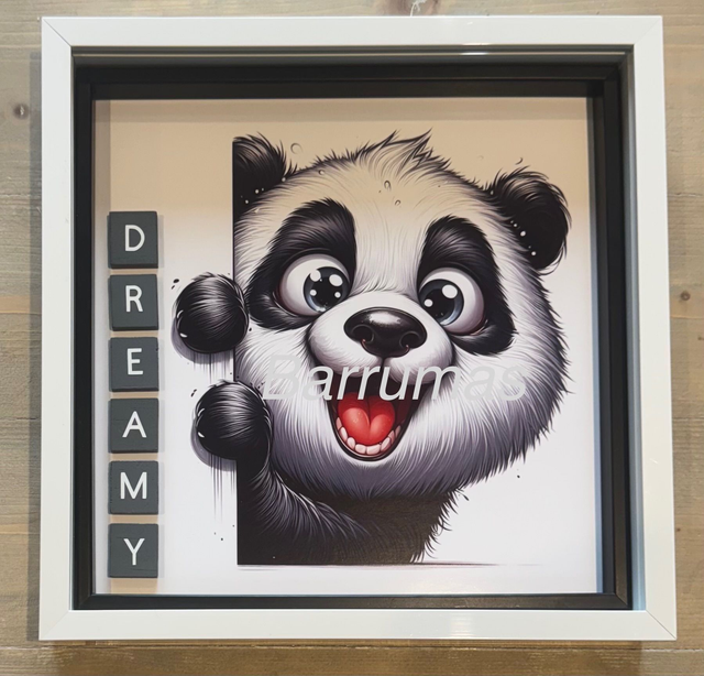 Cartoon Scrabble - Monkeys… Pandas… Giraffes… Elephants…