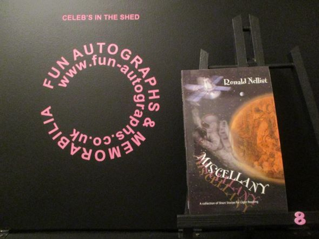 Ronald Nellist 'Misscellany' Authentic Autographed Paperback Book (8)