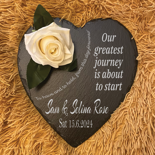 Floral Celebration Hearts 25cm