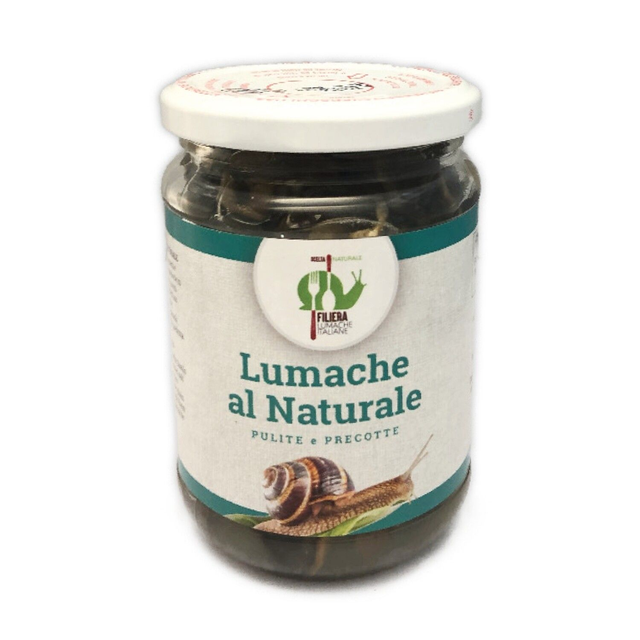 LUMACHE AL NATURALE - 350 grammi - barattolo vetro 