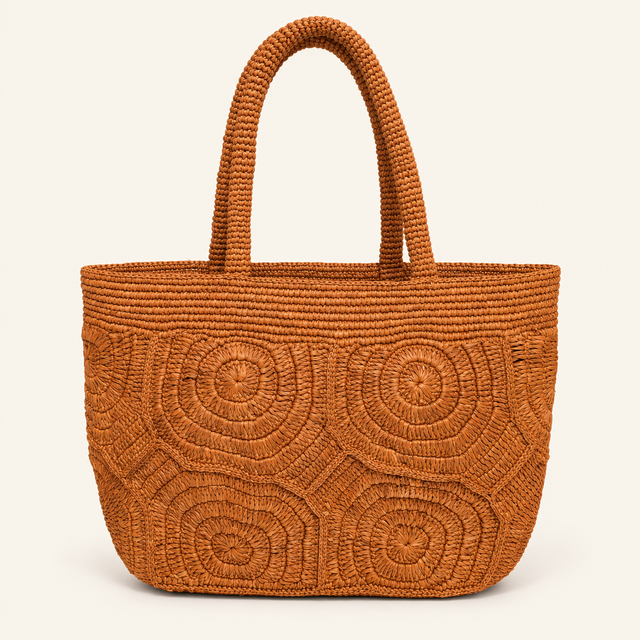 Sac Elora en raphia de Madagascar