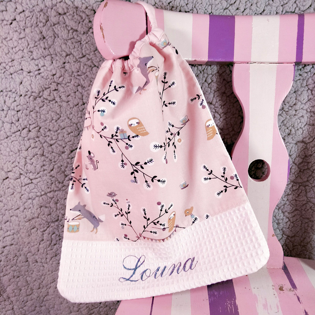 Grand bavoir personnalisée