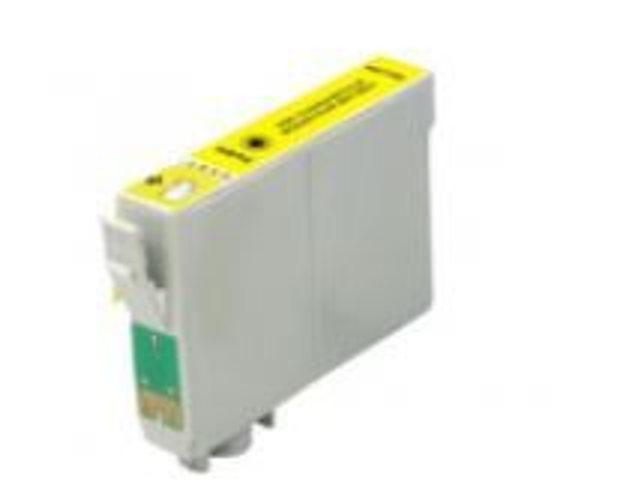 714Epson Compatible JAUNE, jet d'encre, T0714 SERIE "GUEPARD" ET "SINGE" ECY000258
