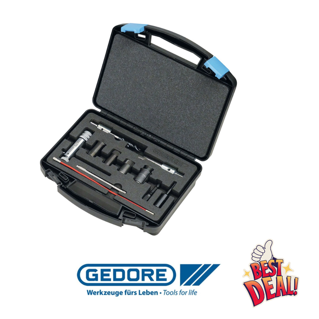 GLÜHKERZEN-WERKZEUGSATZ, UNIVERSAL, M10X1 KL-0132-52 KB