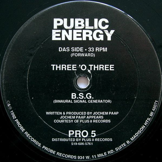 PUBLIC ENERGY - THREE O THREE - PRO5