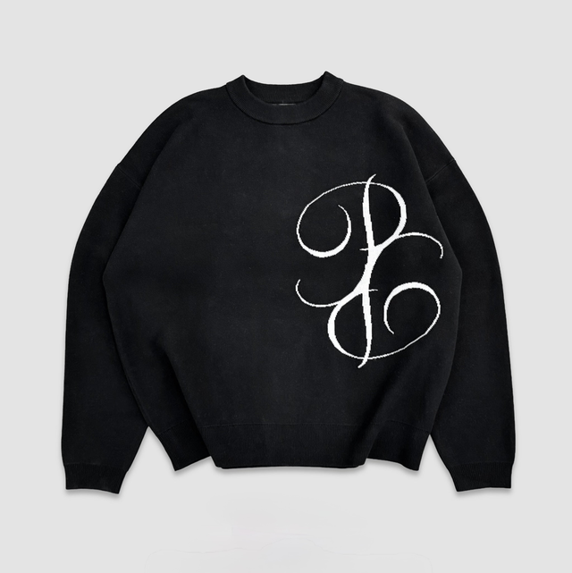 Purple Place Black 96 Knitwear