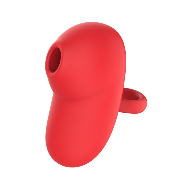 Vibrador para Dedo com Sucção