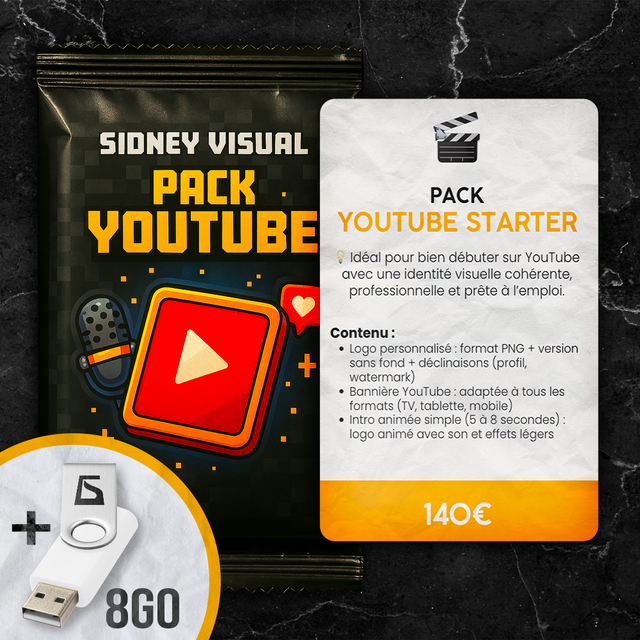 PACK YOUTUBE STARTER