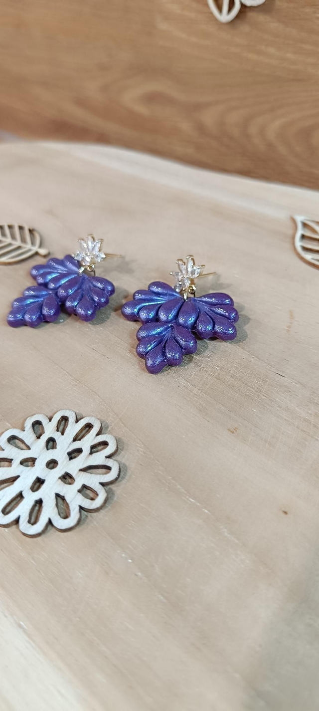 Boucles d'oreilles - Grappe