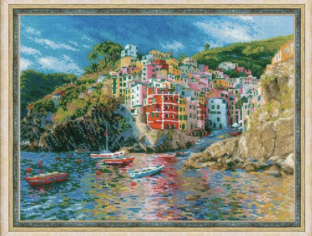 Riolis Liguria Cross Stitch kit