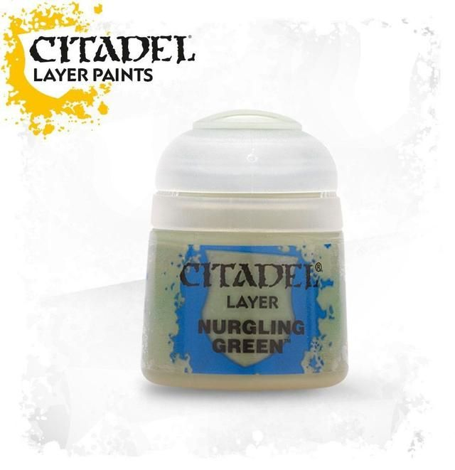 Games Workshop Citadel Paint: Layer - Nurgling Green