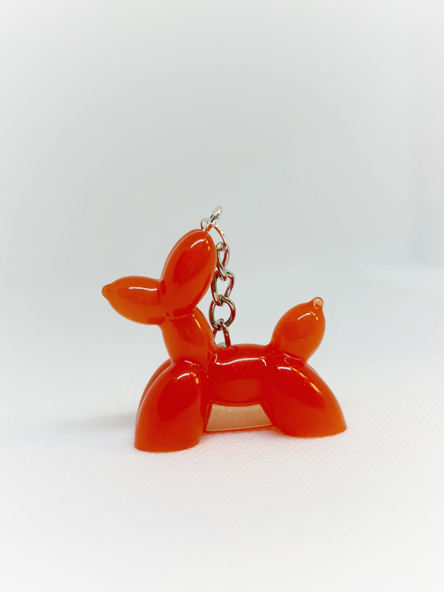 porte-clé chien ballon