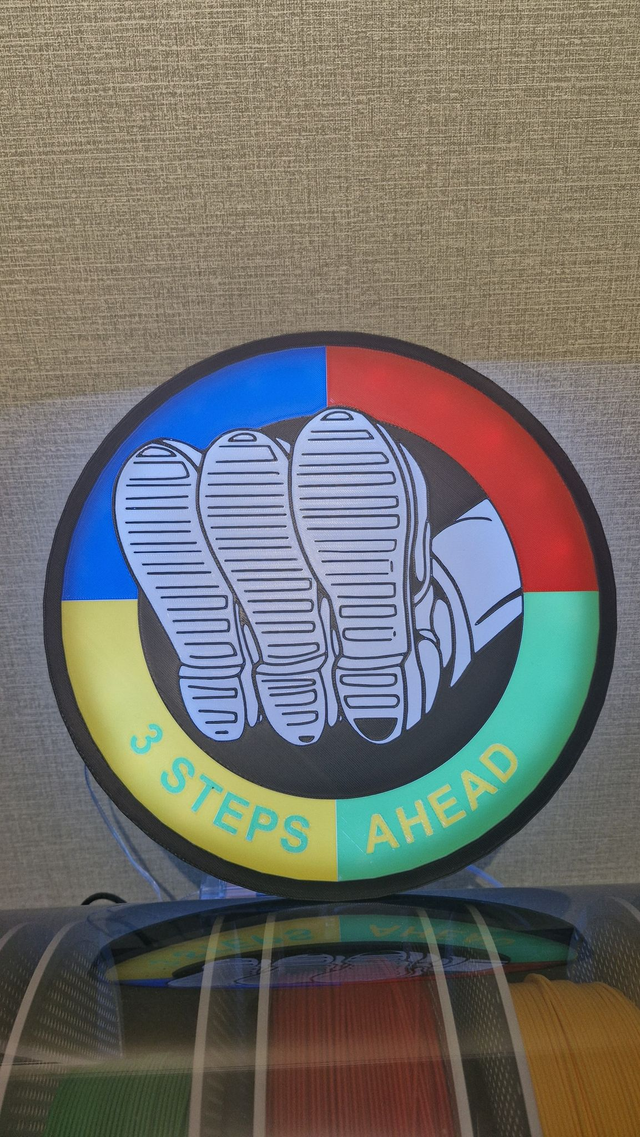 3 Steps Ahead Lightbox