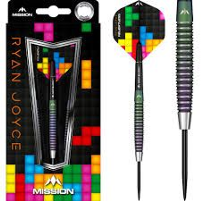 Mission Ryan Joyce Relentless PVD Coral Steel Tip Darts