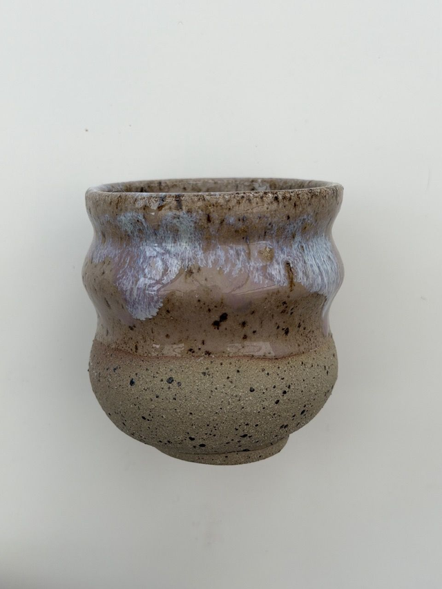 Curvy tumbler - Speckled melting pink