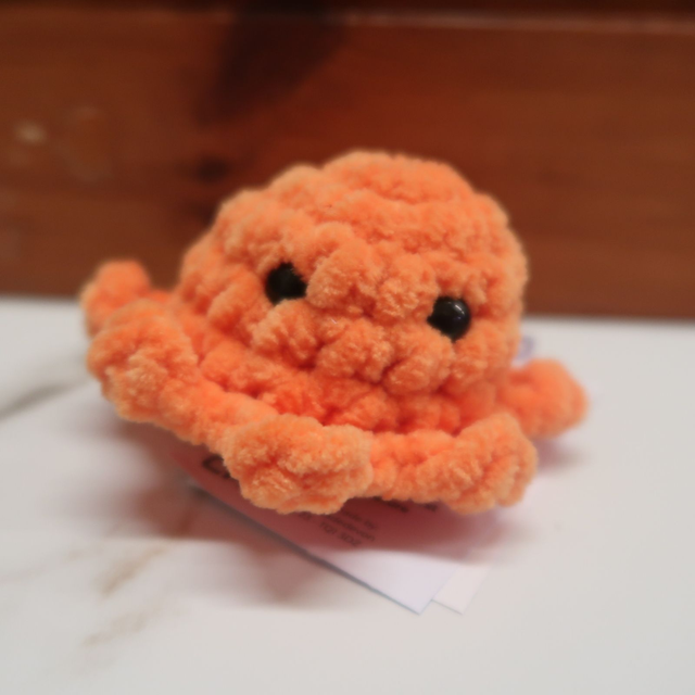 Crochet Mini Octopus Plushie