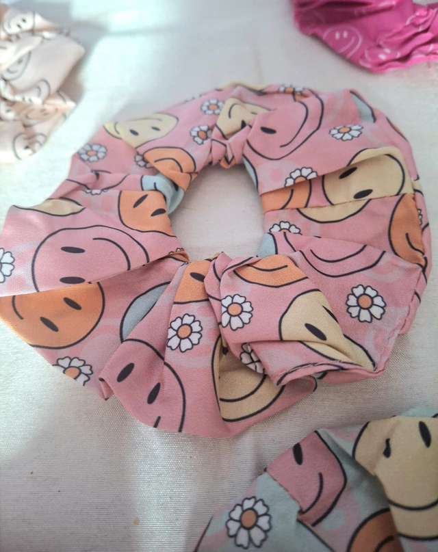 Smiley Scrunchies