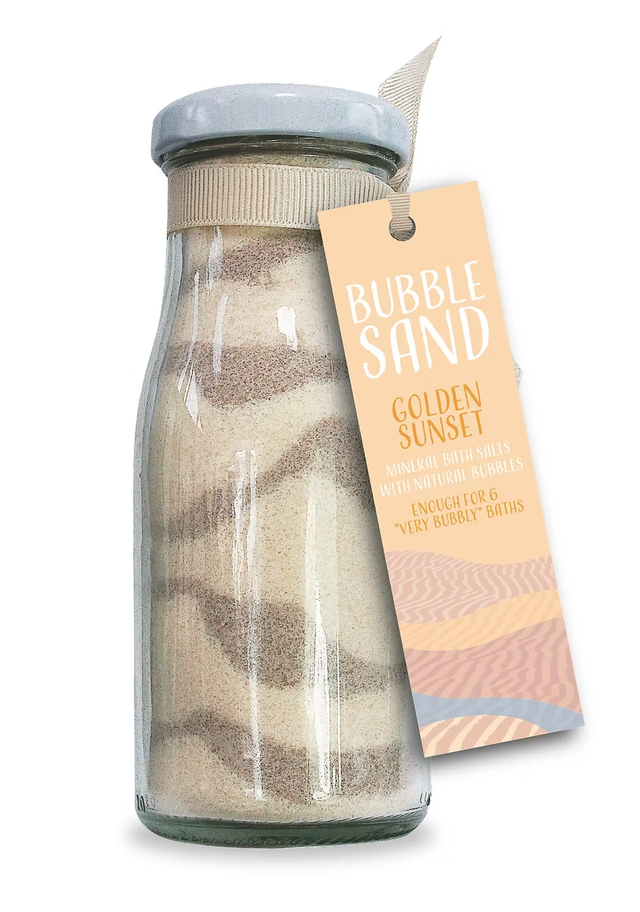 Golden Sunset Bubble Sand