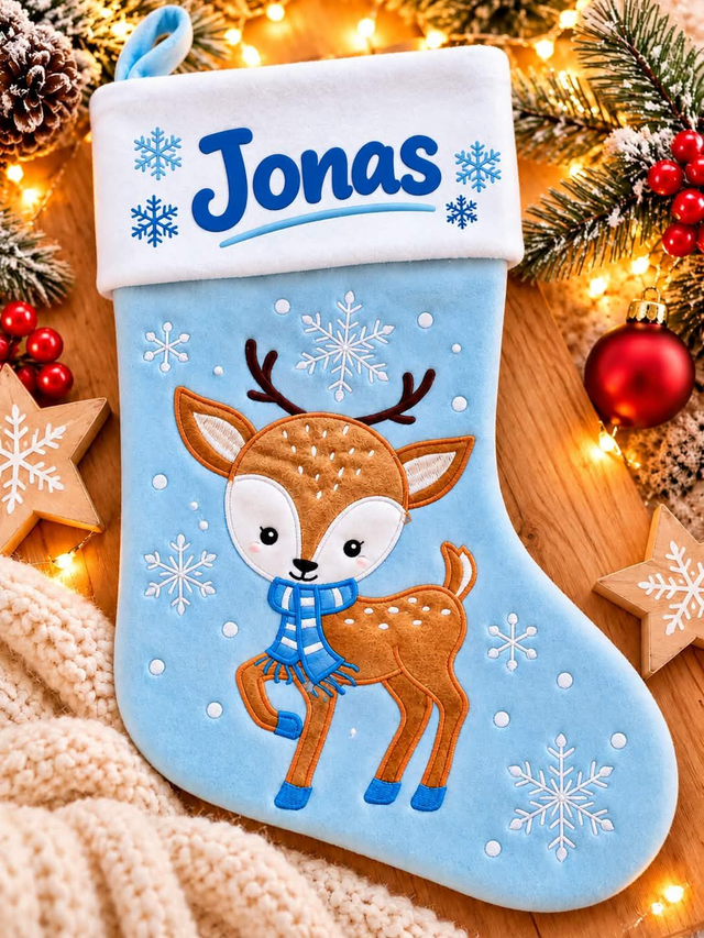Chaussette de Noël personnalisée