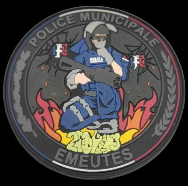 Patch pvc Comemo Emeutes 2023