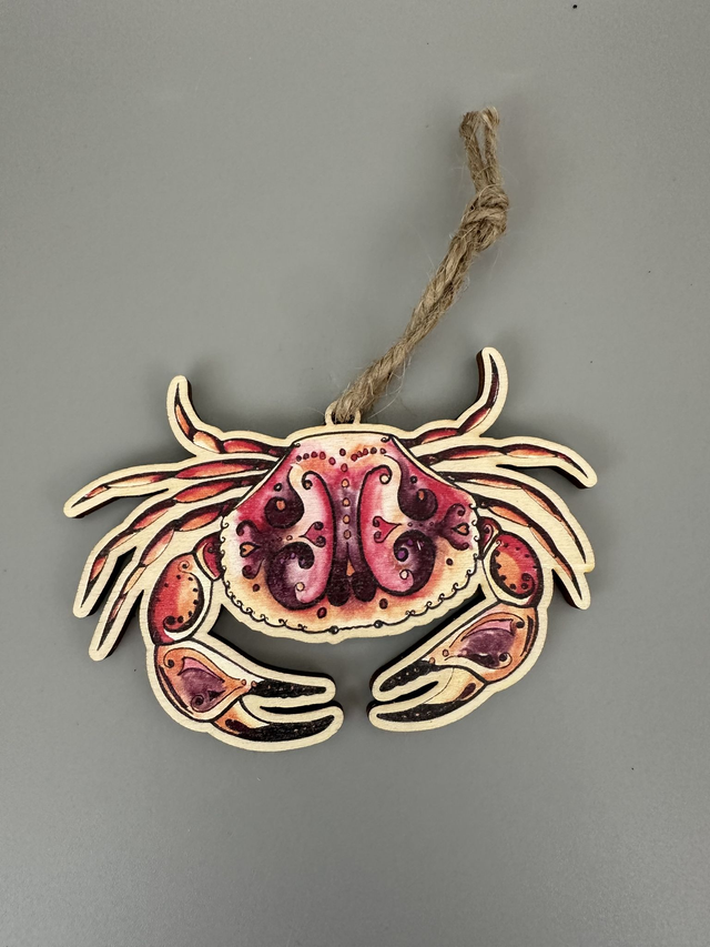 Crab Christmas decoration