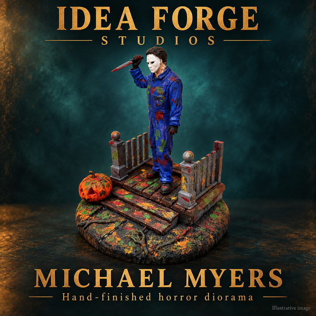 Michael Myers – Halloween Diorama – UK Made