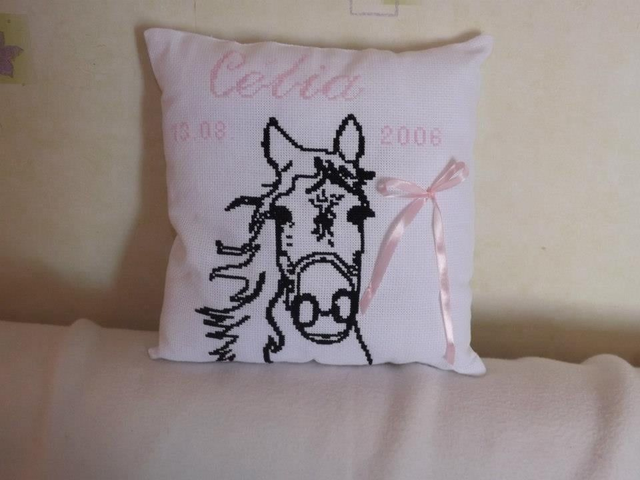 coussin personnalisé