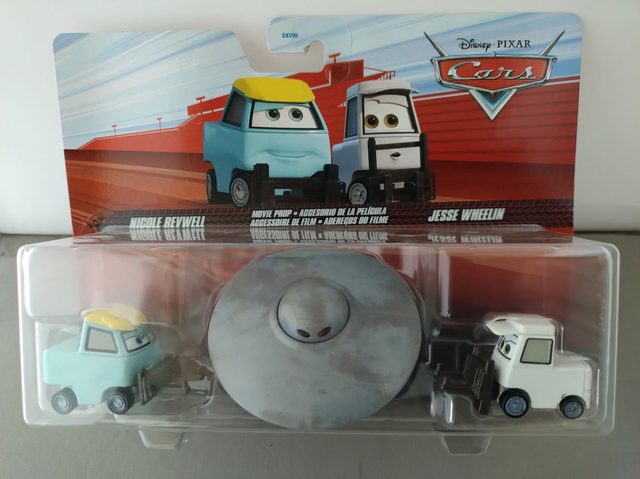 Disney+ Cars on the Road - Nicole Revwell & Jesse Wheelin w/ Movie Prop (UFO)