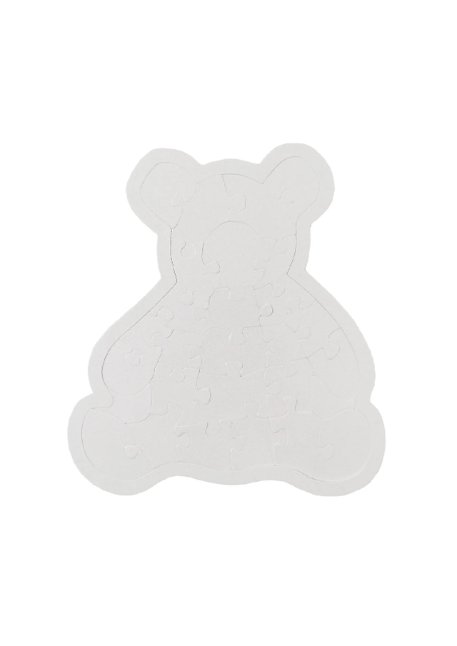 Bear (28 pieces) Cardboard Jigsaw (Pearl Finish)