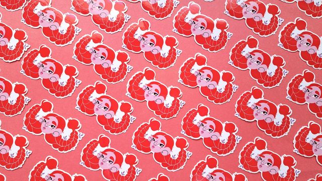 "Trenzas" | Pegatina