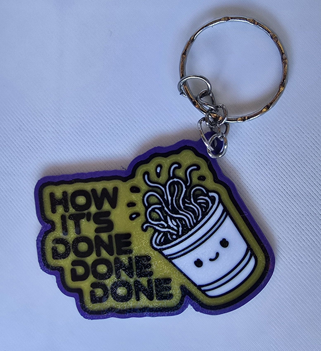 Porte clé How il't done